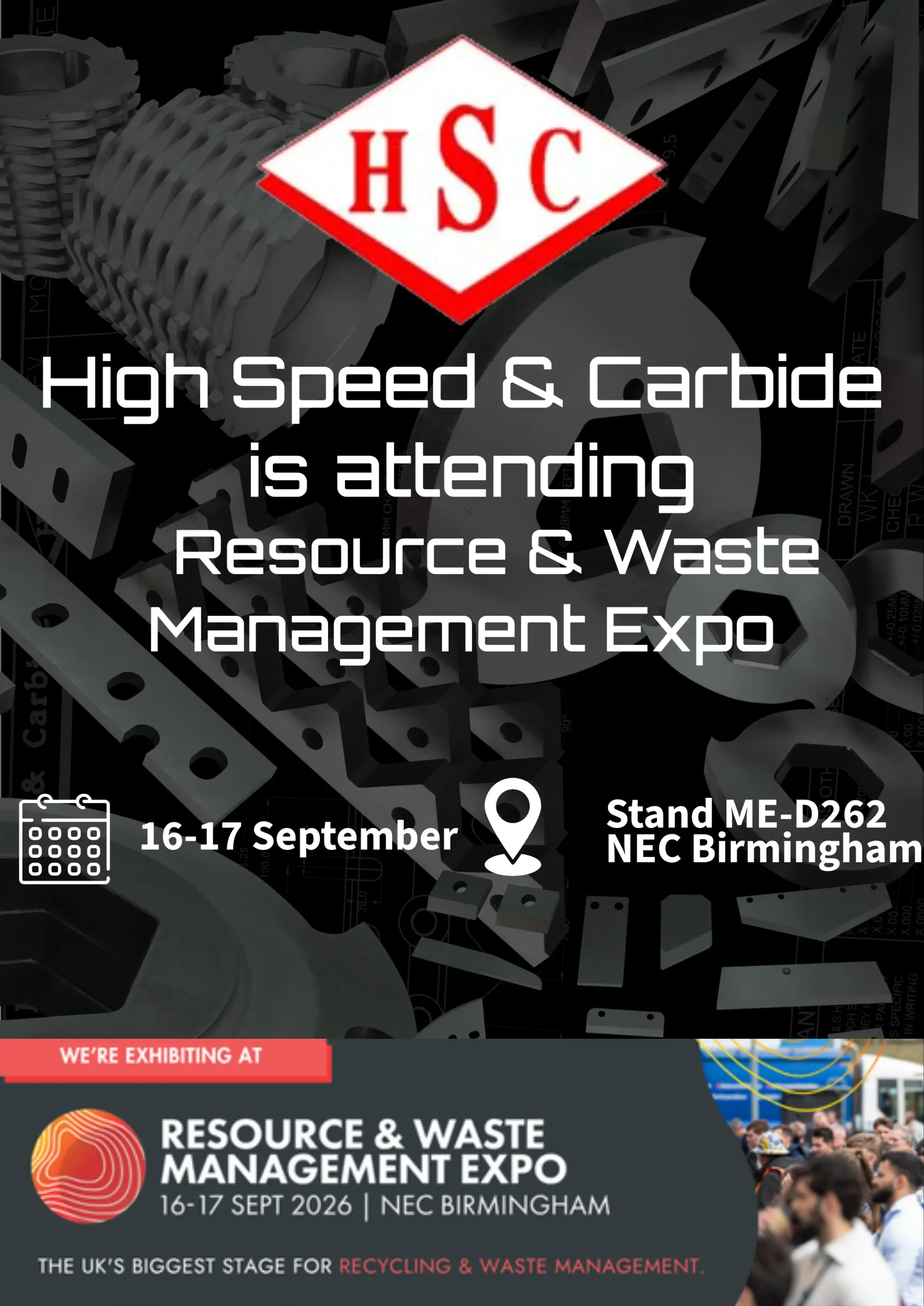 High Speed & Carbide to Exhibit at RWM Expo 2026 1 RWM EXPO 2026